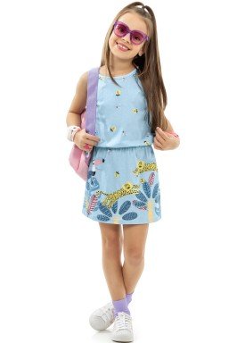 vestido infantil feminino floresta azul kamylus 10179 1