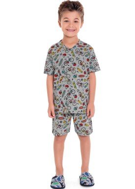 pijama curto infantil masculino radical mescla fakini 3282 1