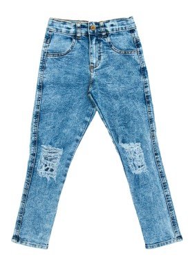 calca jeans infantil menino azul lbm j003 1