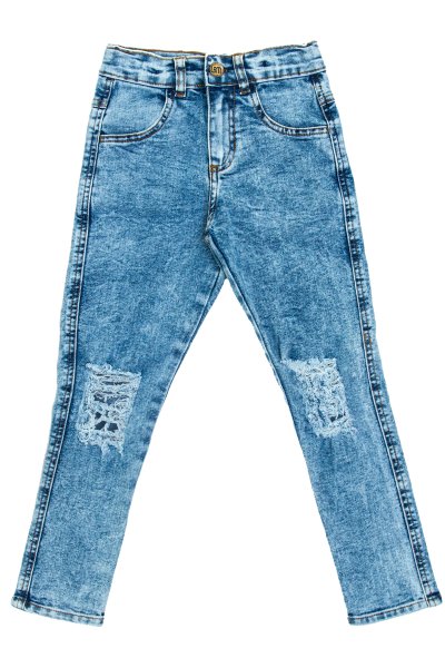 Calça Jeans Infantil Menino Azul - LBM