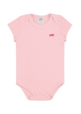 body suedine bebe feminino rosa claro marlan 54138