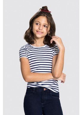 blusa cotton infantil juvenil feminino listrada marinho alakazoo 31582 1