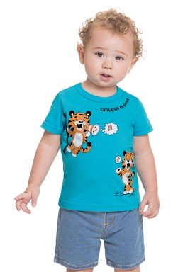 camiseta meia malha bebe masculina selva azul alenice 41208 1