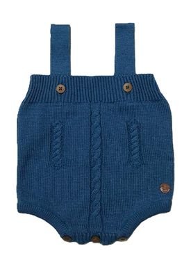romper trico bebe infantil unissex azul remyro 1062 2