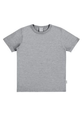 camiseta basica meia malha juvenil masculina mescla alakazoo 00179