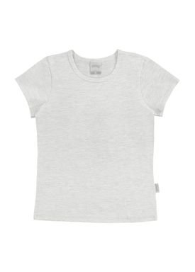 blusa basica cotton infantil juvenil feminina mescla alakazoo 00190