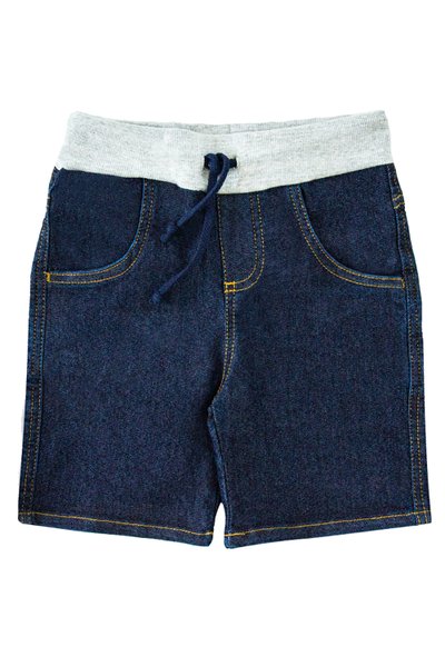 Bermuda Jeans Infantil Menino Marinho - LBM